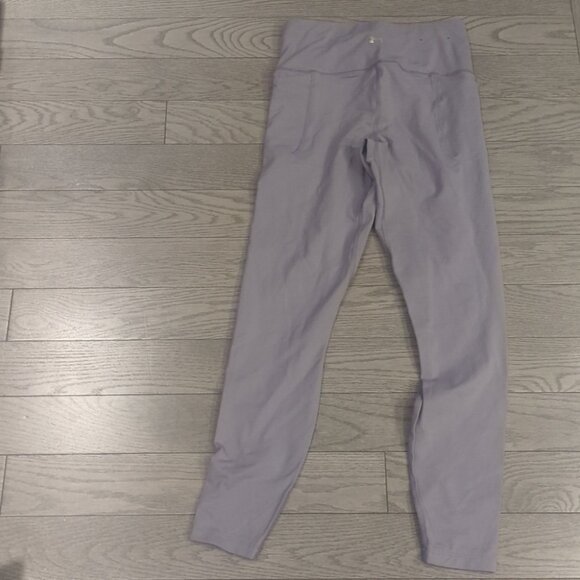 Women's Under Armour Light Purple Fitted Gear Leggings - Size Small - Picture 5 of 5
